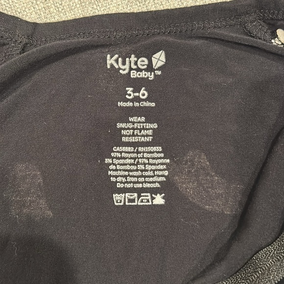 Kyte baby boo print romper - Picture 3 of 3